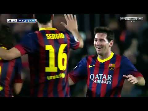 Lionel Messi vs Rayo Vallecano HD 720p (15-02-2014)