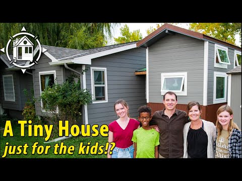 Family buys tiny house for their teen kids to use as bedrooms (parked near main home)