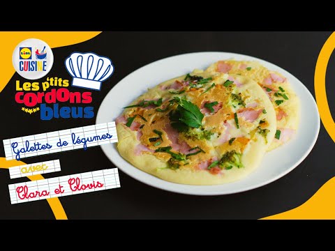 Galettes aux légumes et jambon | Les p'tits cordons bleus | Lidl Cuisine