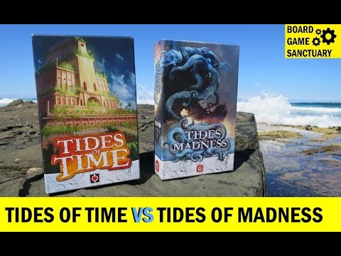 Tides of Time Vs Tides of Madness Board Game Review & Runthrough - YouTube