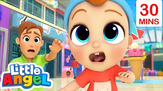 Trip To The Mall! | Little Angel Nursery Rhymes