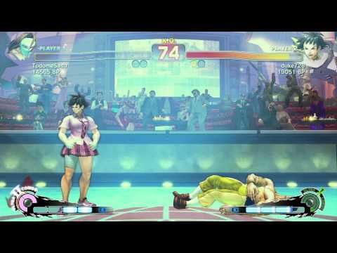 SSF4 Ranked Asia - TodomeSasu (Claw) VS duke728 (Makoto)