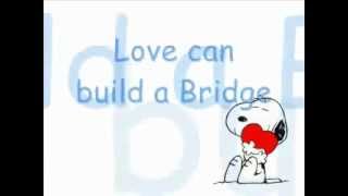 Westlife   Love can build a Bridge   With Lyrics   YouTube