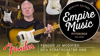 Video thumbnail for Fender JV Modified '50s Stratocaster HSS - EMPIRE MUSIC by Empire Music