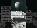 The incredible connection between the moon and ocean tides #moon #ocean #gravitation #hightide