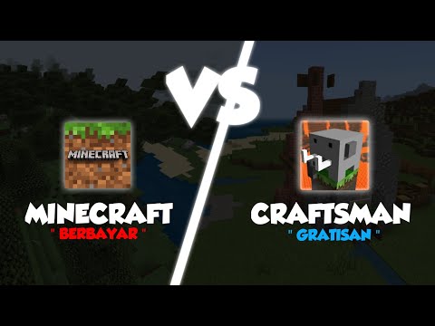 ZhakoTube -  I TRIED TO PLAY MINECRAFT BUT THE FREE VERSION!!  CRAFTSMAN