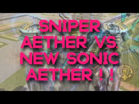 SNIPER AETHER vs. NEW SONIC AETHER!! -War Robots Comparison