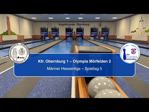 Kegelfreunde Obernburg 1 - Olympia Mörfelden 2 || Männer Hessenliga