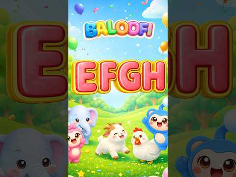 E F G H Alphabet Song