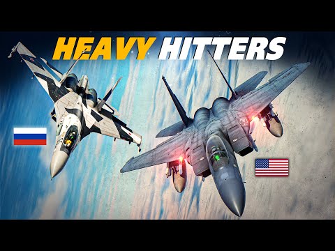 The Best Heavy Weights | F-15 Eagle Vs Su-27 Flanker DOGFIGHT | Digital Combat Simulator | DCS |