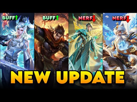 Fatih & Ao'yin verstärkt! Fuzi abgeschwächt + 22 Helden angepasst (HoK-Update)