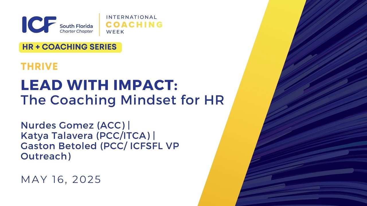 Lead with Impact: The Coaching Mindset for HR