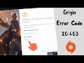Origin error code 20 403 | whoops the installer encountered an error-login is currently unavailable