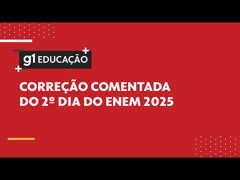 Confira a correção comentada do 2º dia de provas do Enem | #g1 #g1noenem