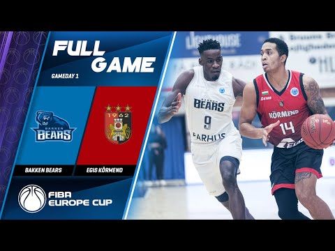 Bakken Bears v Egis Kormend - Full Game - FIBA Europe Cup 2019-20