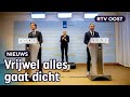 Kijk terug: Persconferentie, harde lockdown aangekondigd | RTV Oost