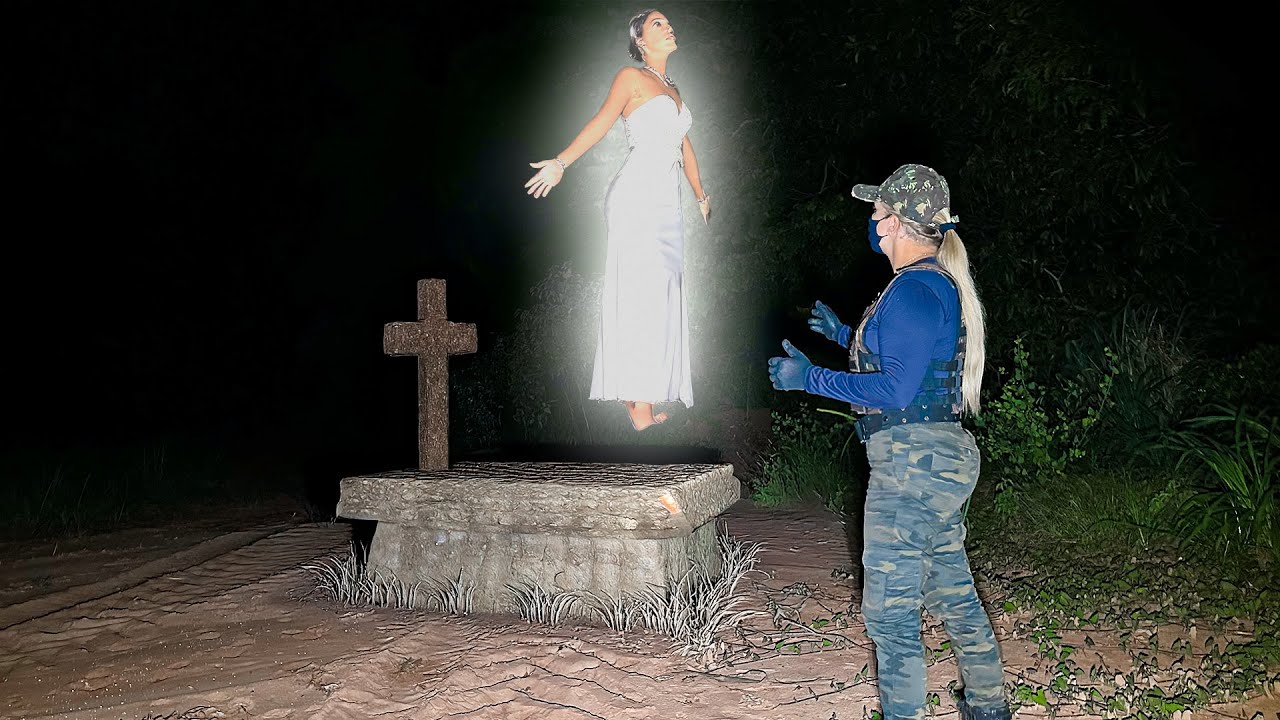 NOIVA SAI DO TÚMULO E VEM ATÉ A ROSY E  FAZ REVELAÇÃO TERRÍVEL - SPIRITBOX