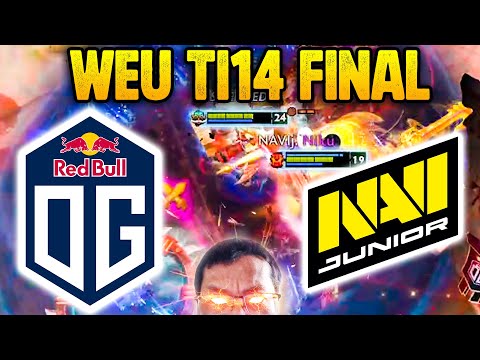 OG vs NAVI JUNIOR - WEU TI FINAL! ▌TI 14 THE INTERNATIONAL 2025