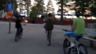preview picture of video 'DcR in Orsa: One Wheel Wheelie'