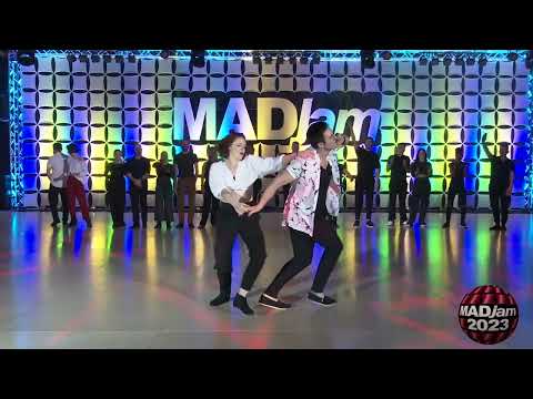 Jordan Frisbee & Alyssa Glanville - MADjam 2023 Champions Strictly Swing 1st Place