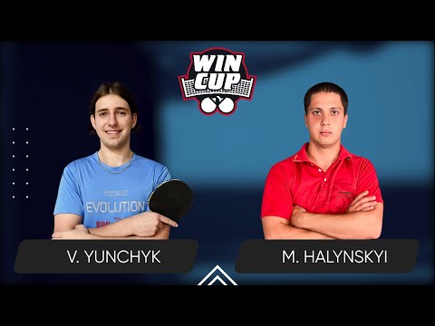 01:00 Valentyn Yunchyk - Mykola Halynskyi West 7 WIN CUP 24.06.2024 | Table Tennis WINCUP