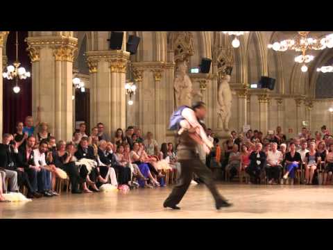 Vienna Dance Concourse 2015 - Zakirova - Savinov Couple 8 Semi Final Latin Show Dance WDSF 7/06/2015