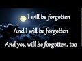 Ugly Beauty - Forgotten Too (Lyrics)