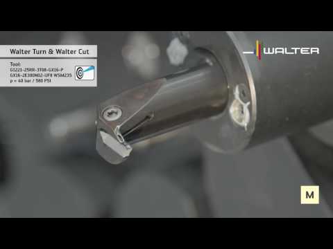 FM5 and RM5 geometry - Maximum cooling and tool life with ISO M and ISO S jet guiding geometry