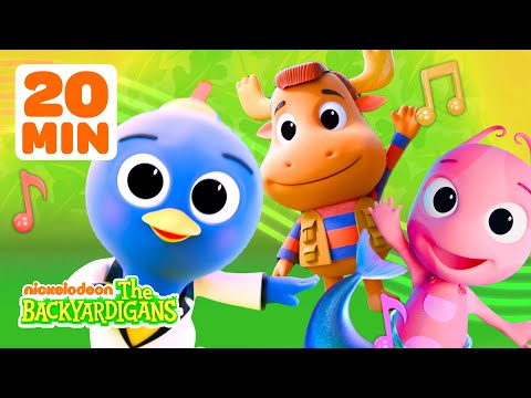 Backyardigans Sing "Falling Off a Log" & "Into the Deep" + MORE Songs! | The Backyardigans