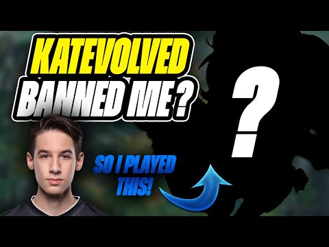 KATEVOLVED BANNED ME IN CHAMP SELECT SO I HAD TO BRING THIS OUT! - League of Legends