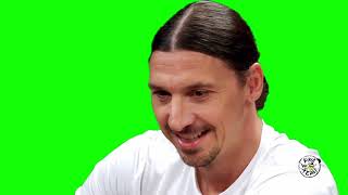 Zlatan Ibrahimović "I have fifteen cameras on me, where should I go?" green screen