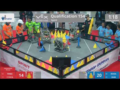 2018 VRC-MS Spir Q154 - 7998A 11101A vs 9545A 394B - 127 to 44