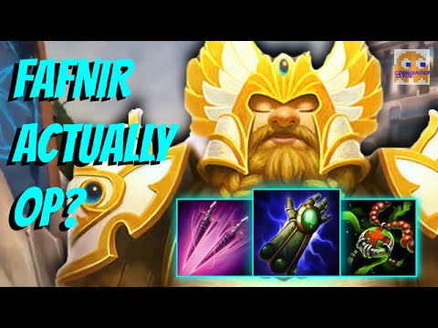 IS FAFNIR ACTUALLY OP IN RANKED?! | Fafnir Support - SMITE Ranked Conquest