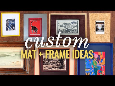 How I Made Old Frames Look Chic—NOT DIY’d ✨ 20 EASY Framing Tricks