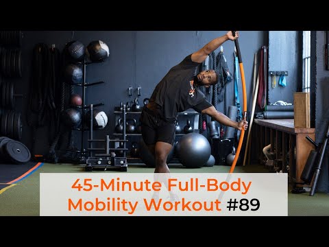 45-Minute Mobility Workout by Ray Bailey #89 - Stick Mobility / Bands for Spine and Shoulders