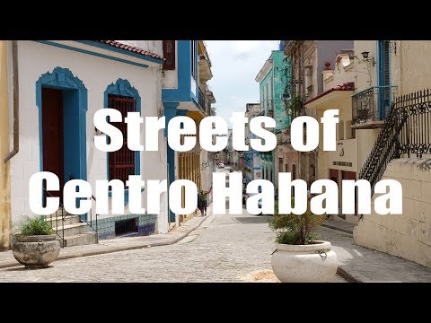 Ruas do Centro Habana, Cuba - 4K UHD - Viagem Virtual