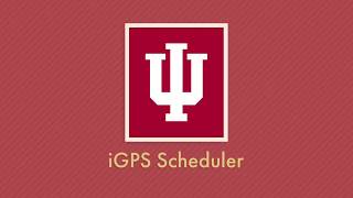 iGPS Scheduler