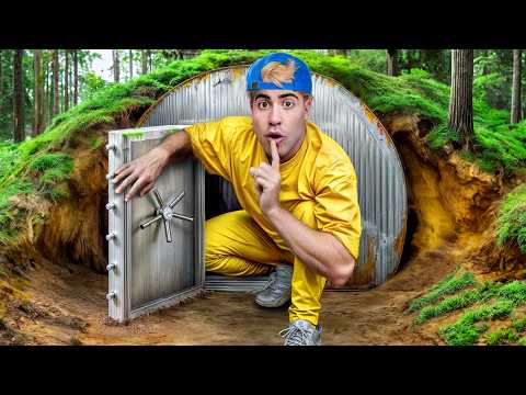 I BUILT A BUNKER IN THE JUNGLE !!