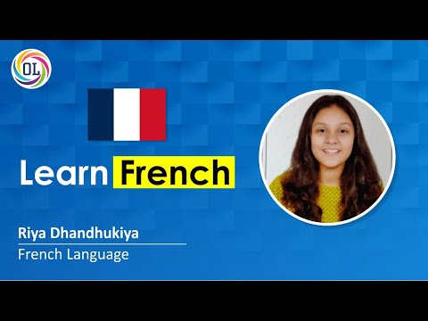 Learn French | French A1 Training Course | Riya Dhandhukiya | Online Learn