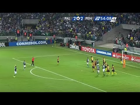 Palmeiras 3 x 2 Peñarol - Libertadores - HD