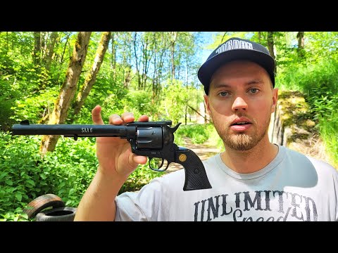 How powerful is the sharp 6mm FLOBERT SAA REVOLVER?