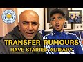 SO MANY TRANSFER RUMOURS FOR LEICESTER CITY ALREADY |