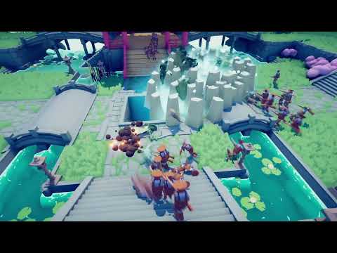 12 Frozen Knight Vs 50 Blunderbuss - Totally Accurate Battle Simulator - TABS