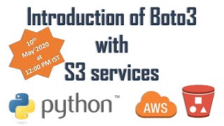 Live Session : How to configure Boto3 | Access S3 Bucket in Python