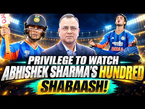 Privilege To Watch Abhishek Sharma’s Hundred - Shabaash | Basit Ali
