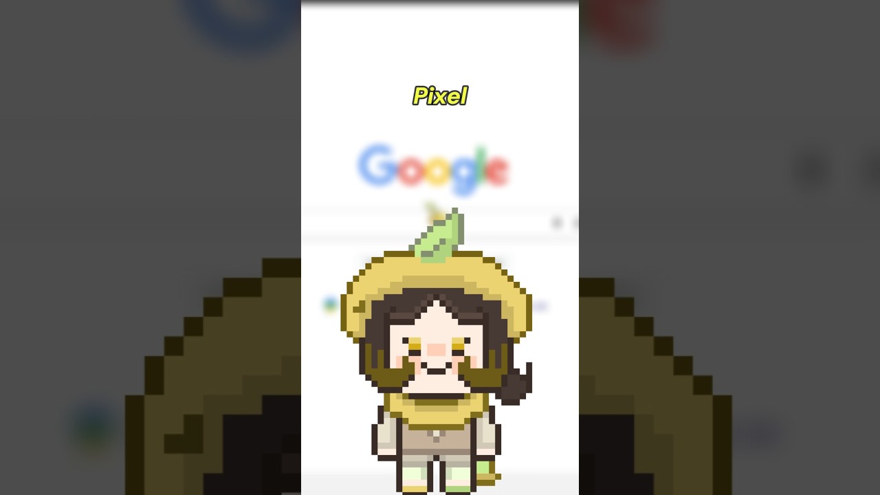 turning ANY image into pixel #shorts #art