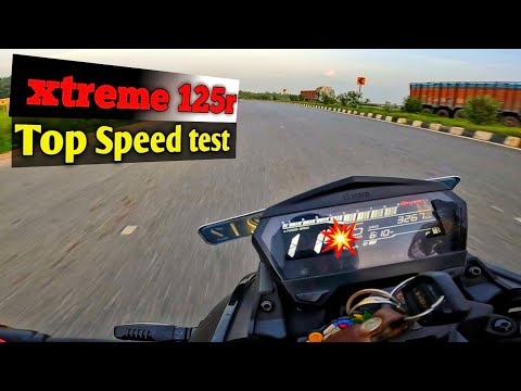 HERO  xtreme 125r💥 Top speed Test  ( Shocking Result 😱)