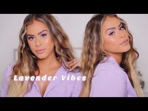 Lavender Makeup Transformation + Date Night Outfit