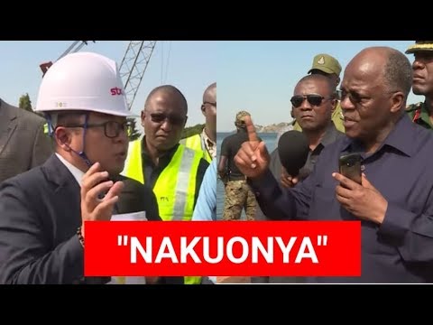 MCHINA KAKUTANA NA MOTO WA MAGUFULI SITE "NAKUONYA WEWE"