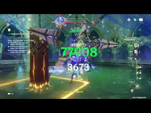 Alhaitham C2R1 Spread vs ASIMON Abyss 3.4 in 20s